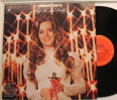 Connie Smith Lp Joy To The World On Columbia - Vg+ To Vg++/ Vg++