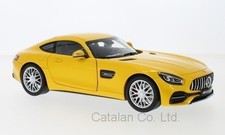 1/18 Mercedes Benz Yellow Amg Gt S C190 Metallic 1 18 I-Norev