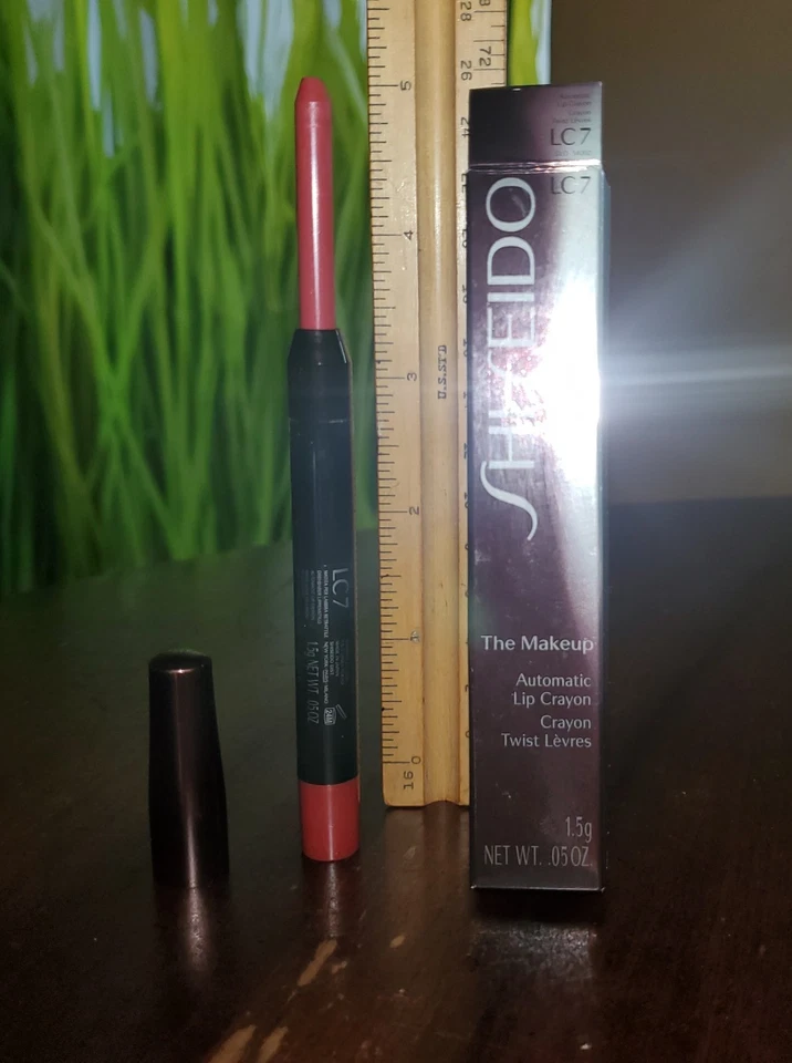Lápiz Labial Shiseido 'LC 7' NUEVO EN CAJA Coral Rojo Rosa Tamaño Completo Foto 3 de 4