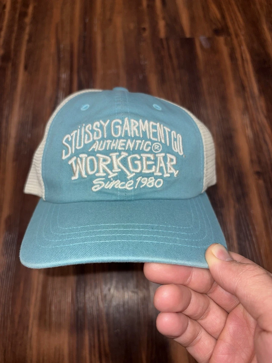 Stüssy Low Profile Work gear Strap Back Hat - Teal | eBay