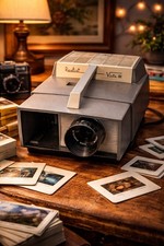 Realist Vista III Slide Projector   Powers On, Bulb Lights   Restoration / Parts