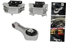 3PCS Engine Motor Mount and Transmission Mount Set Compatible for Dodge