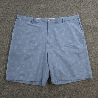Peter Millar Shorts Mens 44 Blue Floral Salem Performance Chino Golf Tropical