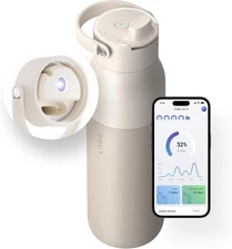 LARQ Bottle Purevis 2 - UV Water Purifier with Self-Cleaning, App Hydration Trac