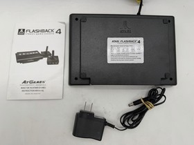 Atari Flashback 4 Classic Game Console ONLY Tested Works - No Controllers