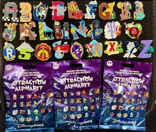 Attraction Alphabet Disney Pin UChoose Myster...