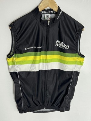 Santini Free Motion Kanarische Inseln Fahrradweste | Herren | Schwarz/Weiß | Large