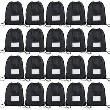 20 Pcs Drawstring Bags,Bulk Draw String Backpack, Cinch Bag Sackpack for Trav...