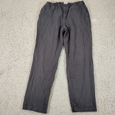 Cove USA Chino Pants Mens 38 Gray Stretch Waist Elastic Athleisure Preppy Work
