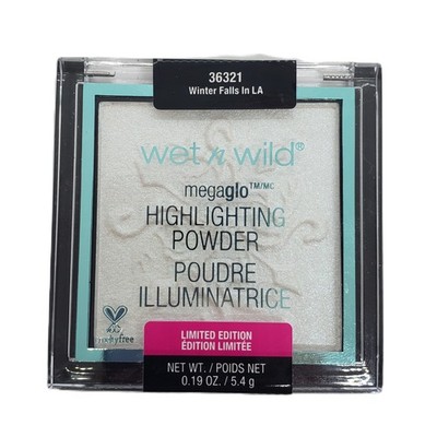 Wet n Wild Mega Glo Highlighting Powder Fire Ice Dragon Winter Falls in LA White