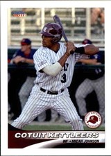 2011 Cotuit Kettleers Choice #11 Micah Johnson Indianapolis Indiana IN Card