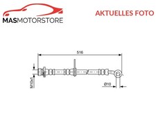 BREMSSCHLAUCH BREMSLEITUNG BOSCH 1 987 481 730 A FÜR HONDA ACCORD VIII