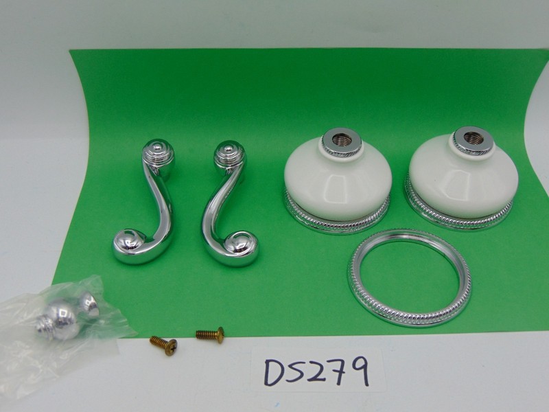 Foremost Industries Lav Faucet  Part FS-722SS-CP 722 Handle Chrome & White