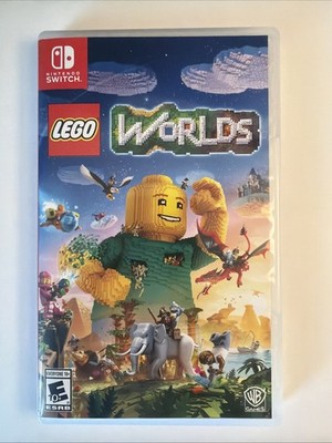 LEGO Worlds Nintendo Switch Game Cartridge In Case - USED