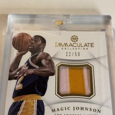 Panini Magic Johnson Basketball Trading Cards Sports Memorabilia