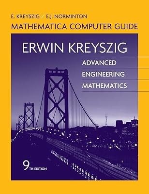 Advanced Engineering Mathamtics 9e Man: Mathematica Computer Guide, Kreyszig, Er