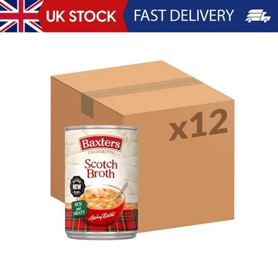 Baxters Favourites Scotch Broth Soup 400 g (Pack of 12)