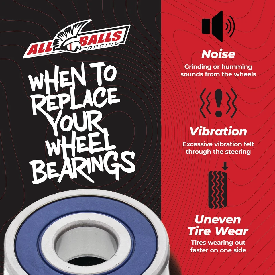 All Balls 25-1362 Wheel Bearing Kit Rear For Honda CB750K 750 Four 79-82 Foto 3 de 4