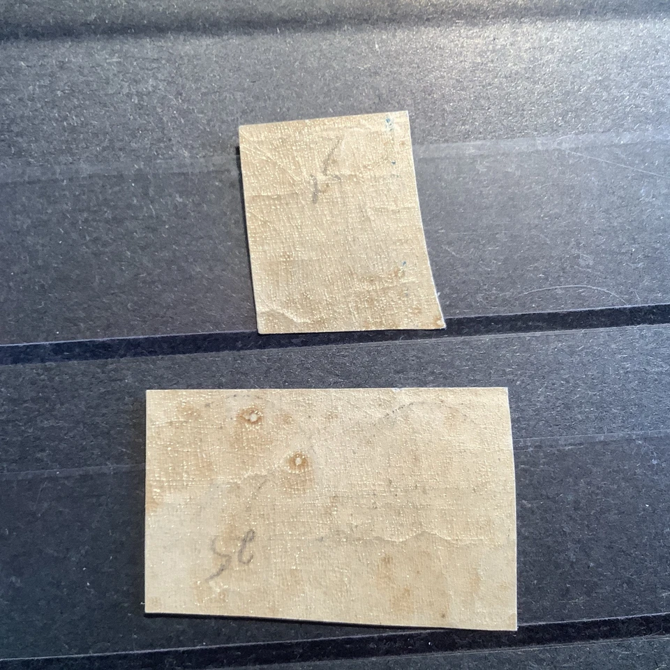 US Scott #20L25 Mint, OG  Genuine  1861 Local Boyd's City Express … Pair+single - Image 4 of 4