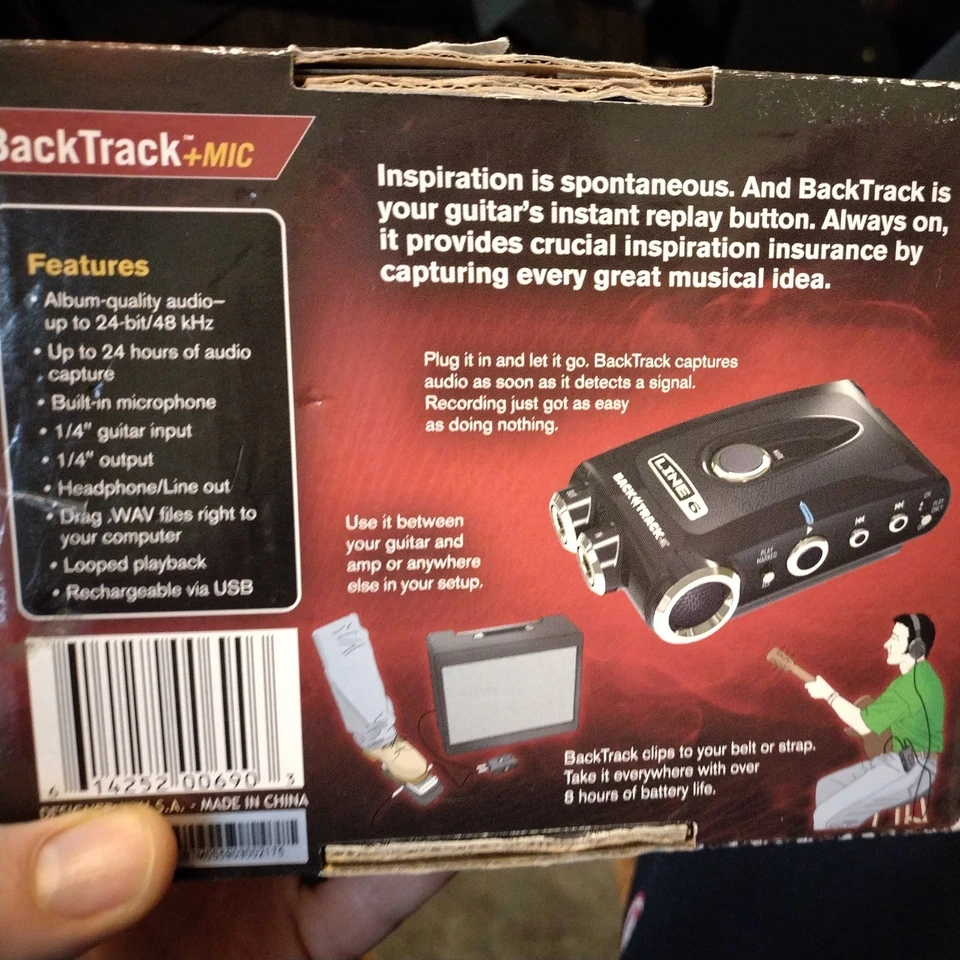 Line 6 BackTrack +Mic - Image 3 of 4