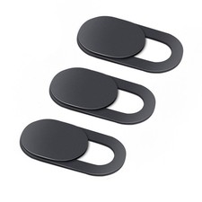 Privacy Camera Cover Security Blocker Webcam Closure Black for Cell Phones