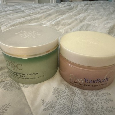 2 Body Scrubs OBEY YOUR BODY Pink Purity Repair & Renewal + Dead Sea Salt Scrub