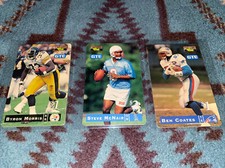 STEVE MCNAIR 1995 Pro Line Classic Series 2 GTE $2 Phone Card and 2 Other Cards