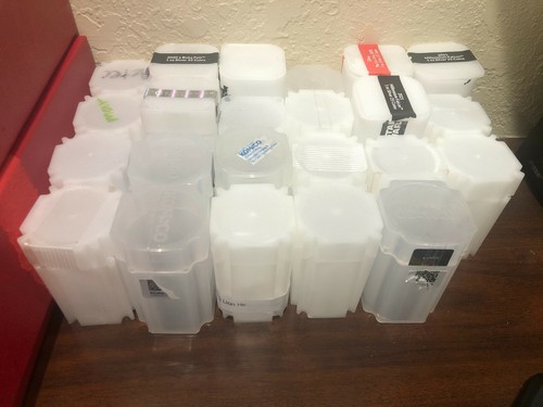 1X EMPTY VARIOUS Mint Silver Coin Tubes, USED, NO COINS *1 TUBE*