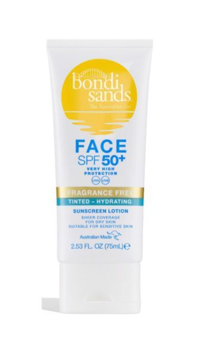 Bondi Sands Hydrating Tinted Face Sunscreen SPF 50+ 75ml-image