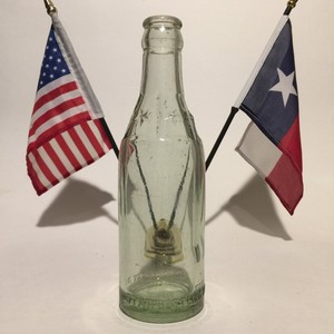 orange texas tex tx star shoulder star bottling works soda water star bottling works