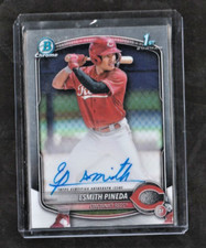2025 Bowman Chrome 1st Prospect Esmith Pineda Autograph #CPA-EP Cincinnati Reds