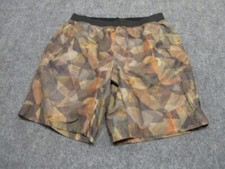 PrAna Board Shorts Men's Large Brown 32" Waist 10" Inseam Swim Bottoms