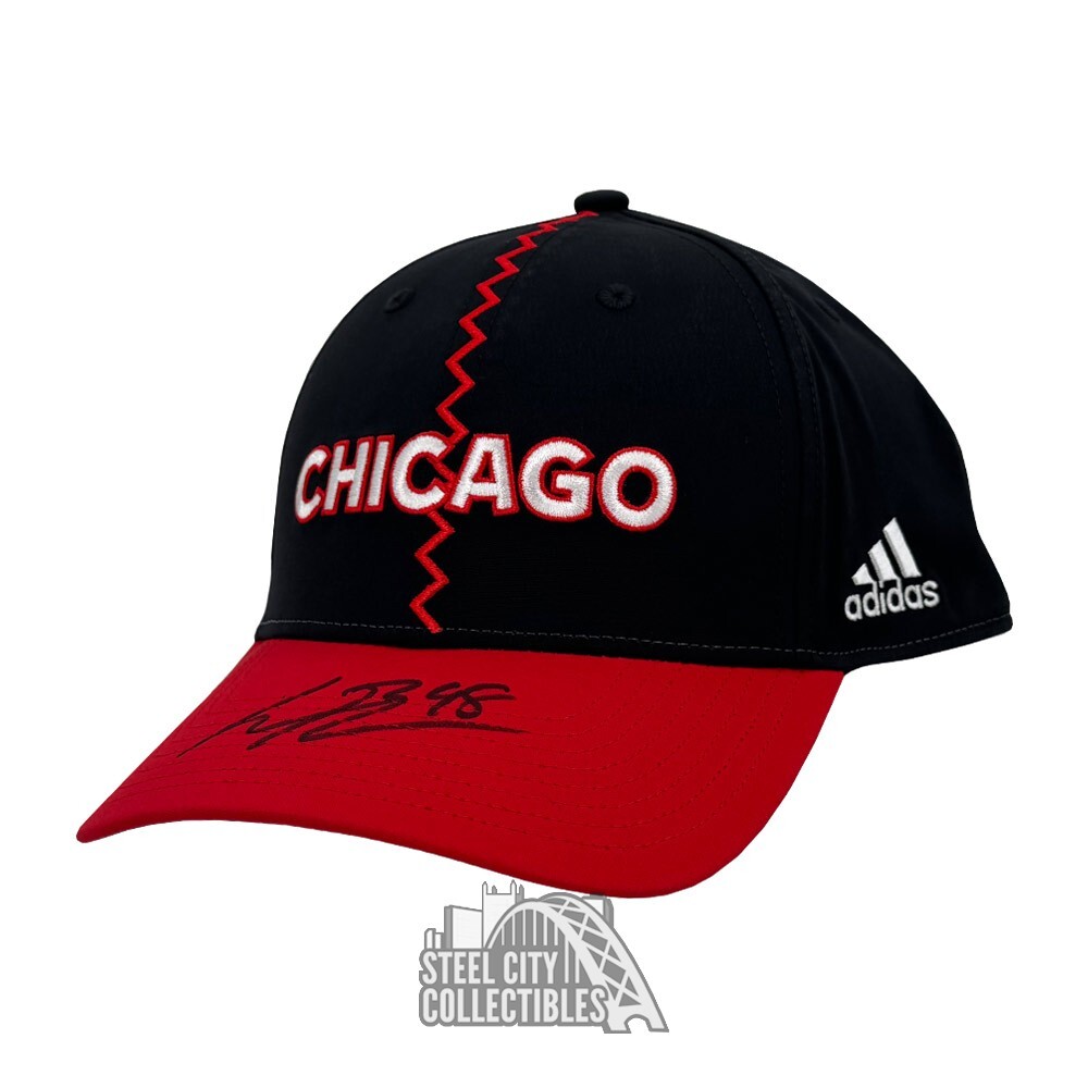 Connor Bedard Autographed Signed Chicago Reverse Retro Adidas Hat - Fanatics 