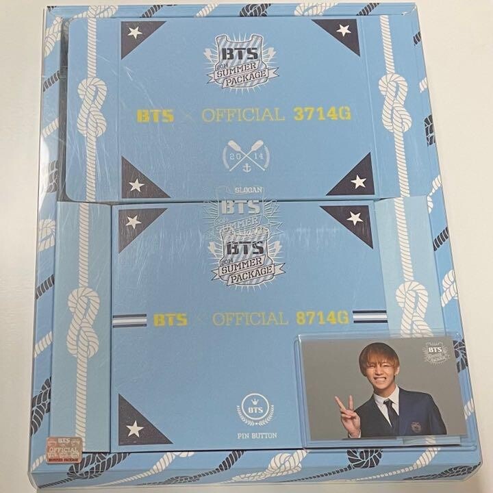 新品未開封 BTS サマー パッケージ 2014 フォトカード: V BTS 2014 Summer Package + V Photo card set | eBay