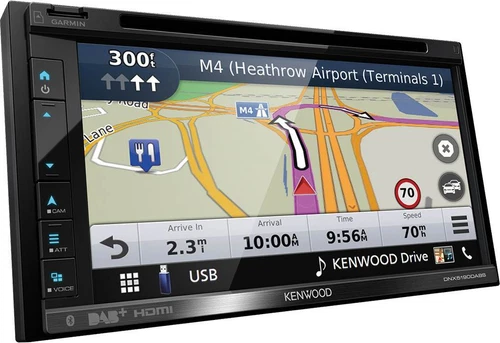 Kenwood Navigation Apple CarPlay CD/DVD für Opel Omega B Facelift 1999-2003 - Bild 5 von 7