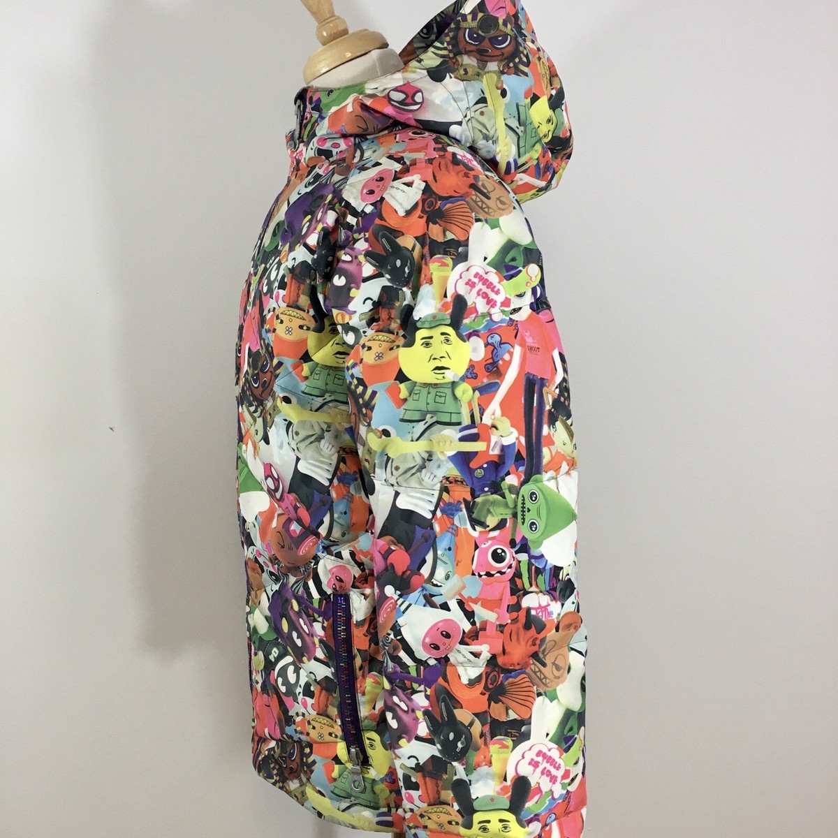 ✨希少✨burton✖️kidrobot 【XL】スノボパンツ 大きいサイズ 派手 Burton Kidrobot Snowboard Suit - Snowboarding Pants & Jacket