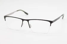 NEW COLUMBIA C3024 002 BLACK SILVER GREEN AUTHENTIC EYEGLASSES 58-18