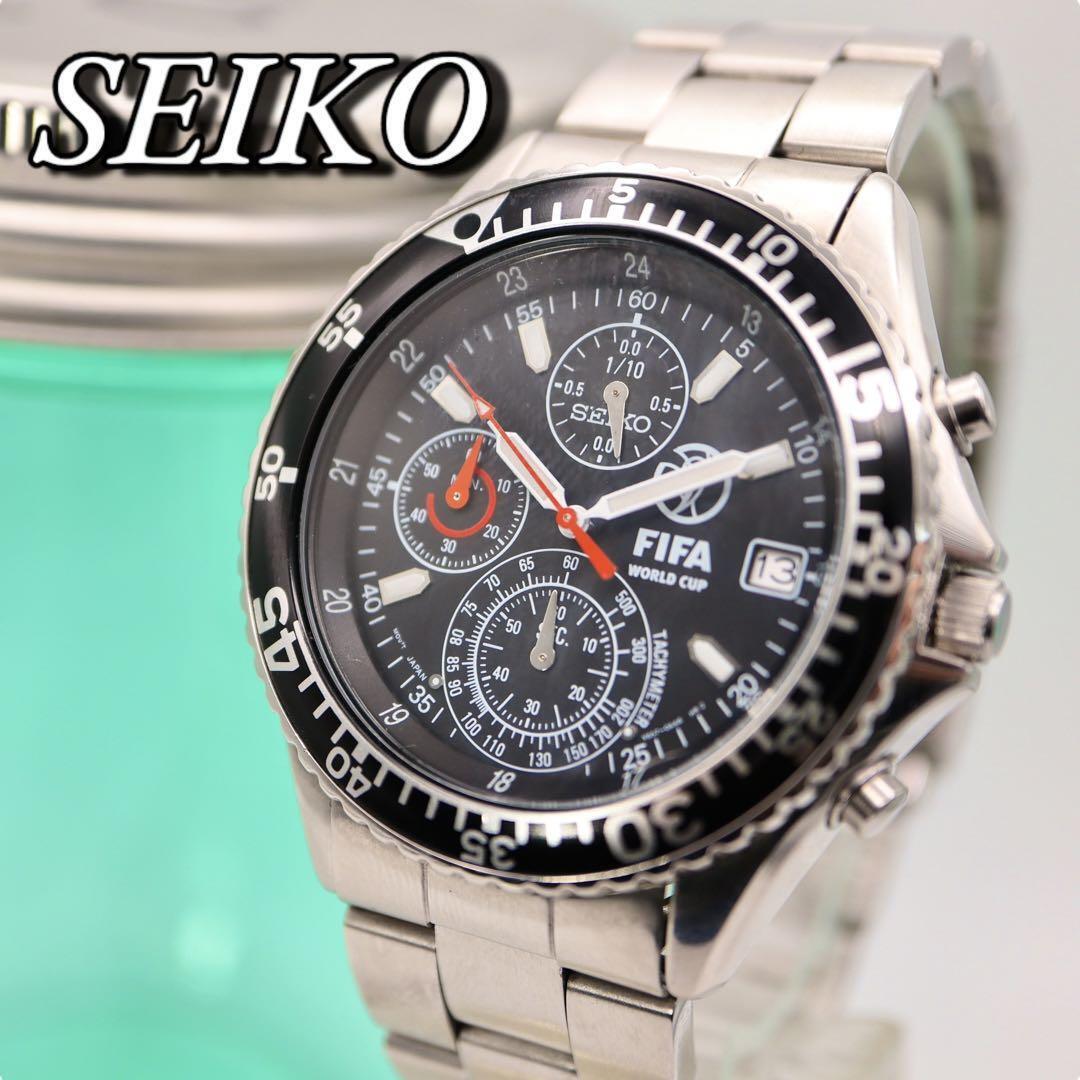 SEIKO FIFA World Cup 2002 KOR JPN V657-0AA0 Chronograph SEIKO FIFA World Cup 2002 KOR JPN V657-0AA0 Chronograph