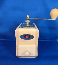 Vintage Zassenhaus Santiago Manual Wooden Coffee Grinder Mill- PLEASE READ DESCR