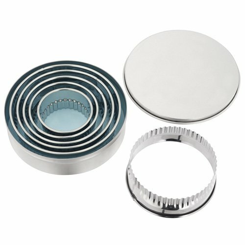 Кусачки для обрезки круглых краев Judge Horwood TC201, Набор из 6 штук, Серебристый