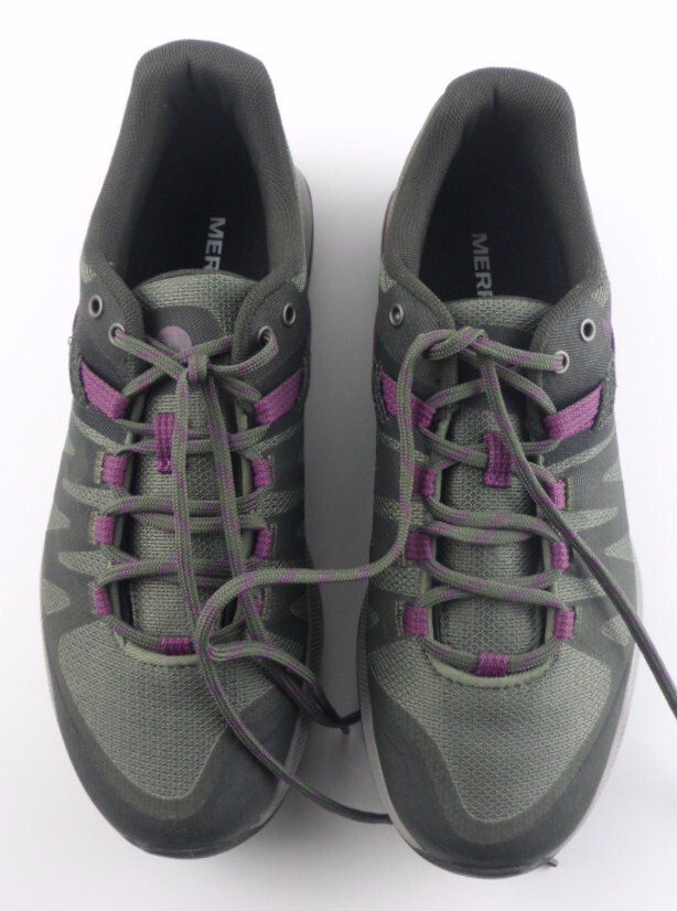 Merrell Zion FST scarpe da trekking donna taglia 9 viola oliva sneakers (J035384)