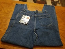 Gitano Size 16 Tall 30X35 Vintage Relaxed Fit Blue Jeans New With Tags 90s 