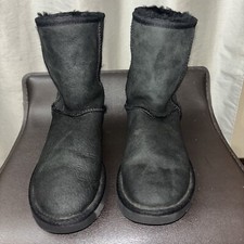 UGG BLACK CLASSIC SHORT II WOMENS BOOTS STYLE 1016223 SZ 7