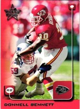 1999 LEAF ROOKIES & STARS DONNELL BENNETT #101 CARD $0.99 VALUE BOX