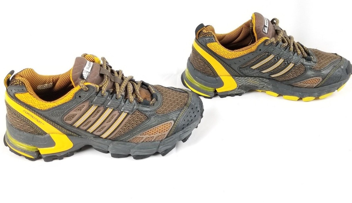 ADIDAS Supernova Formotion Men Sz Brown Gold Running Training