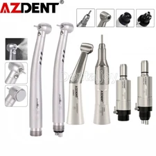 AZDENT Dental E-generator LED High Speed/Low Speed Handpiece Kit 2/4Hole