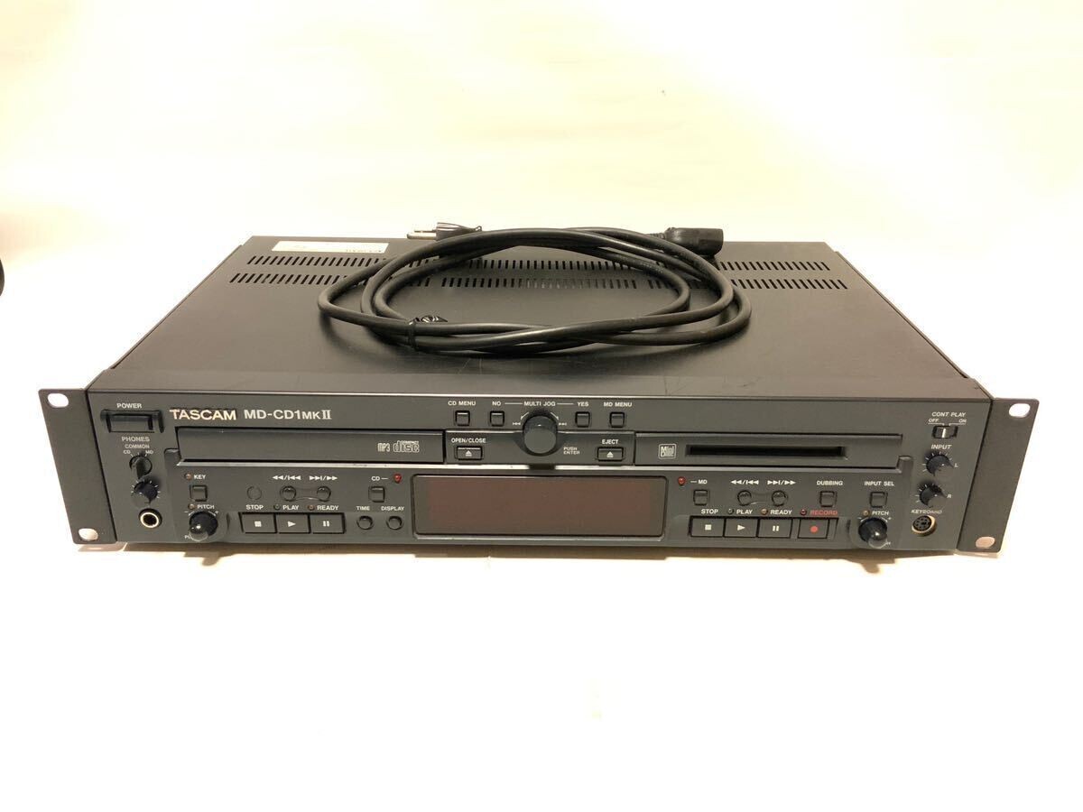 TASCAM MD-CD1 MK2 MD-CD1 MK II MD Deck CD Player Working