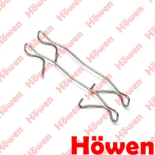 Howen 2x Brake Pad Retaining Spring Clips Front Fits Citroen C4 Picasso (Mk1) 1.