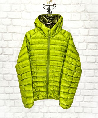 UNIQLO Daunen Grün Damen Jacke mit Kapuze Größe XS