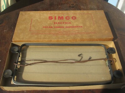 EARLY TO MID 1900/S SIMCO MODEL A T  WINDSHIELD DEFROSTER CAR TRUCK IN BOX